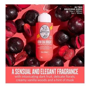 Sol de Janeiro Bom Dia Bright Body Wash - Red and White